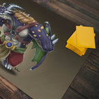 Amputee Dragon Fighter Playmat - Standard Playmat / Plain