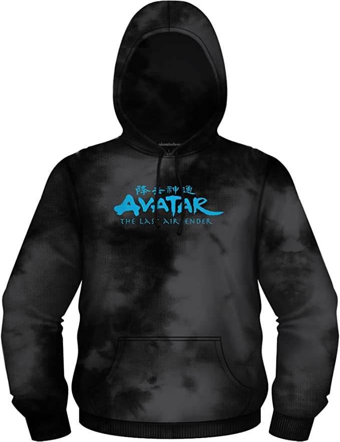 Avatar The Last Airbender Panels Pull Over Hoodie Sweatshirt - S
