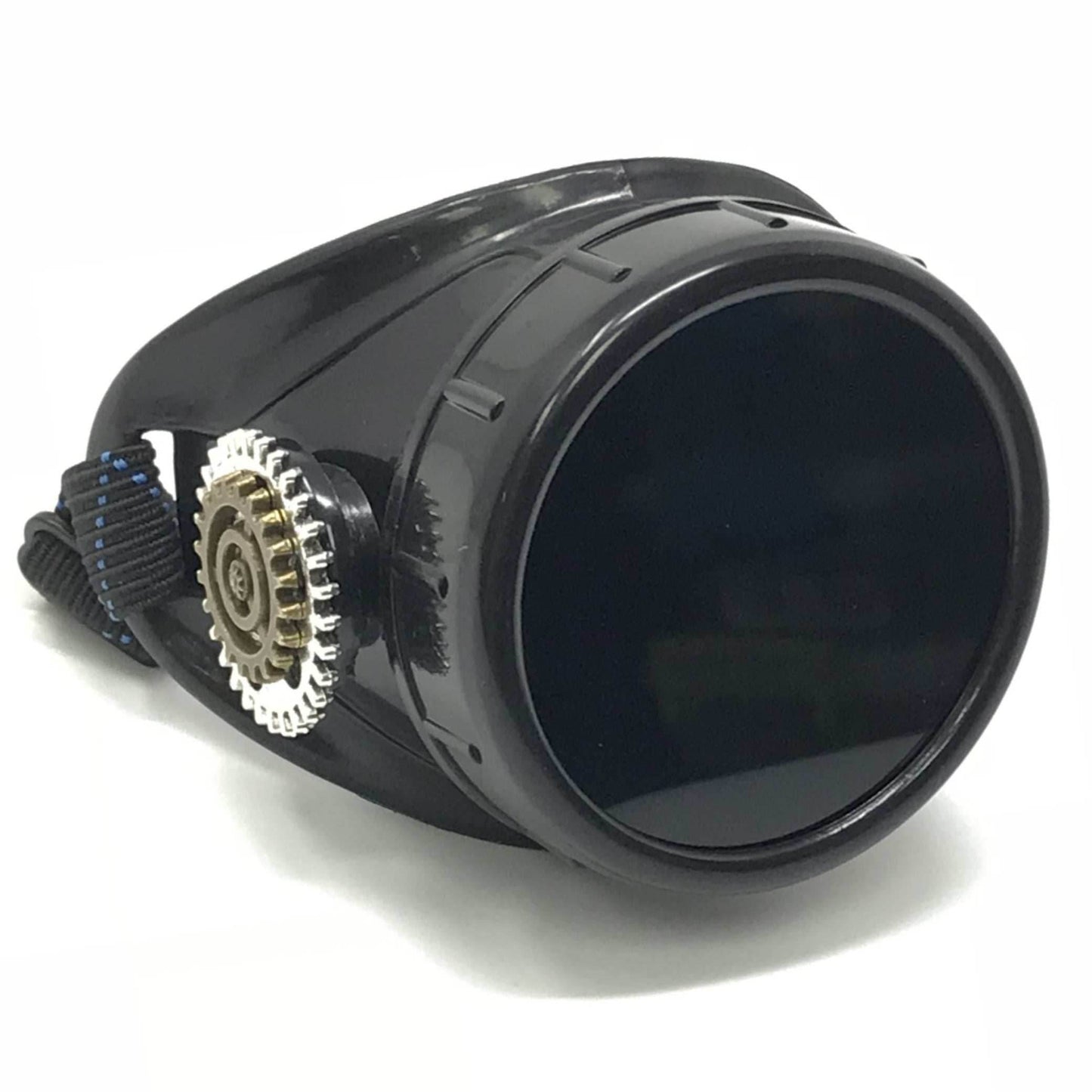 Airship pirate eyepatch monocle - black