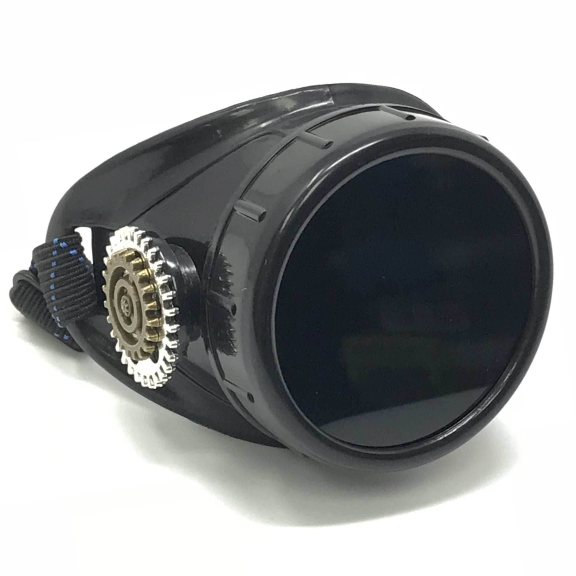 Airship pirate eyepatch monocle - black