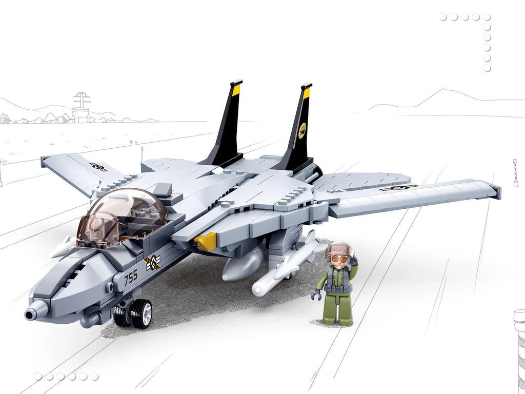 F-14 Tomcat Fighter - Mil-Blox