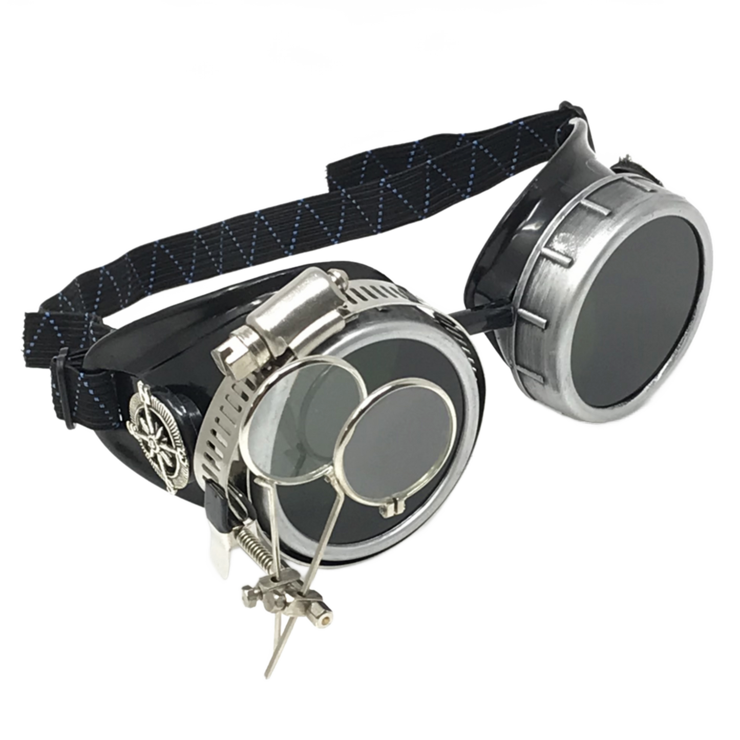 DJ approved glasses Rave eyewear with magnifying eye loupes kaleidoscope lenses