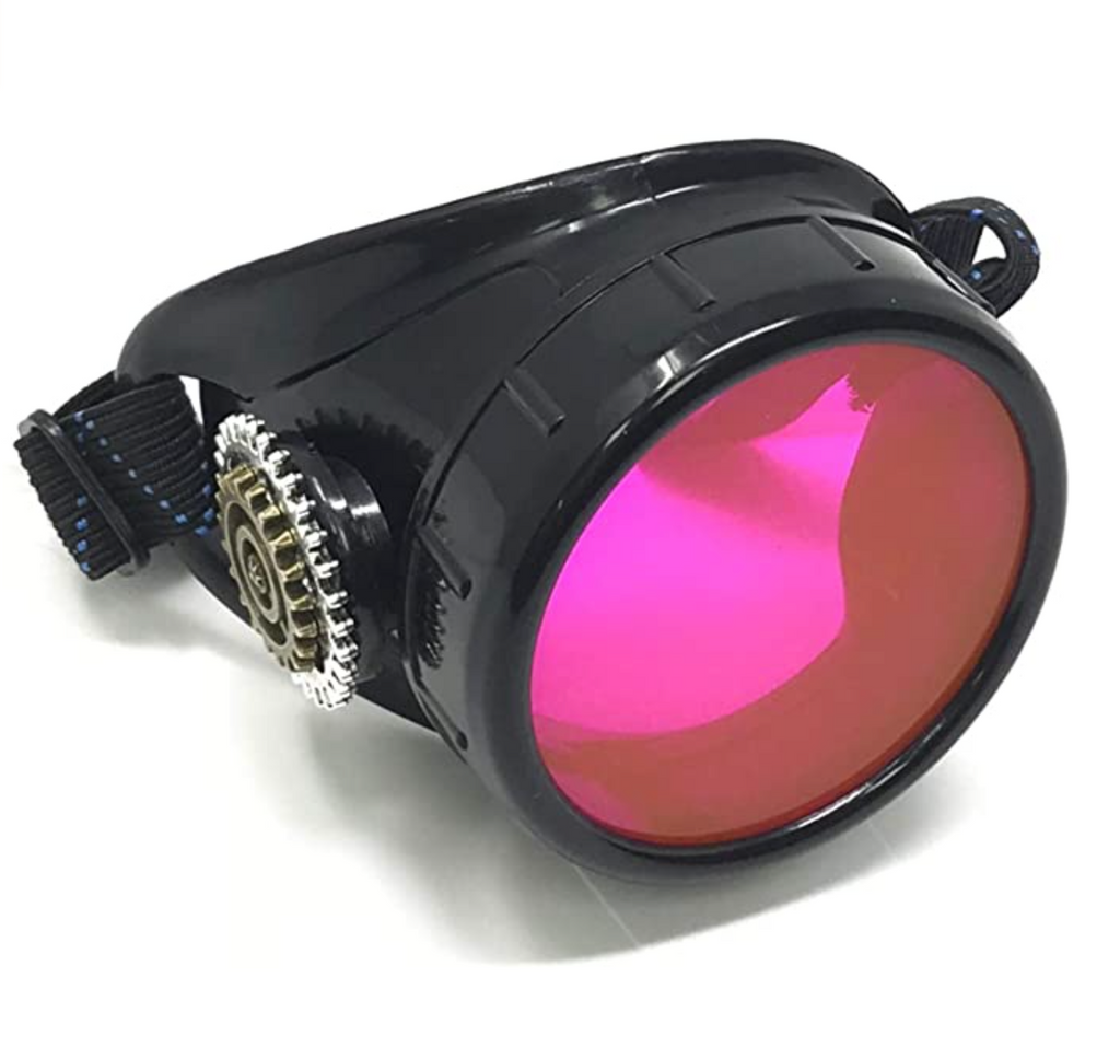 Airship pirate eyepatch monocle Rave goggle