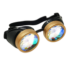 Rave Kaleidoscope Goggles Vintage Steampunk Glasses