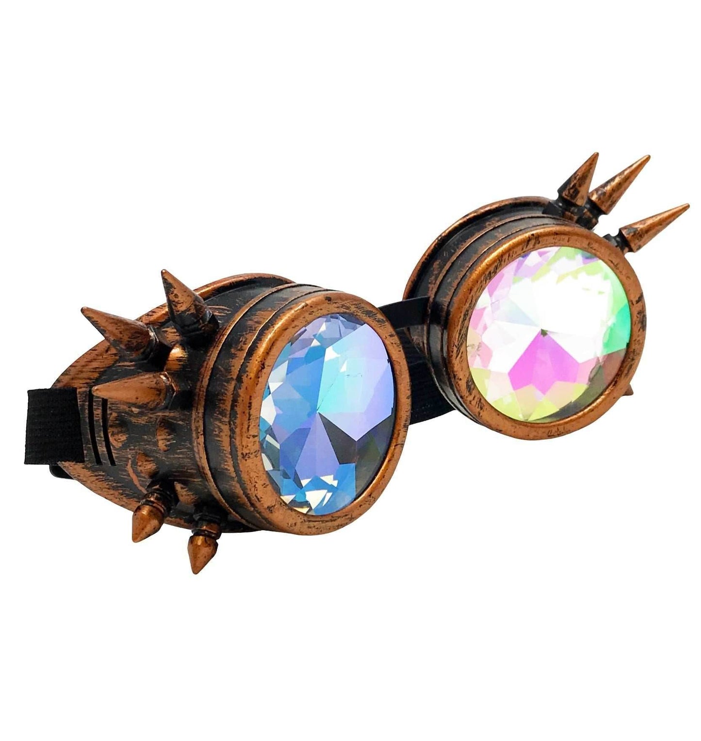 Rave Kaleidoscope Goggles Vintage Steampunk Glasses - 3.body frame