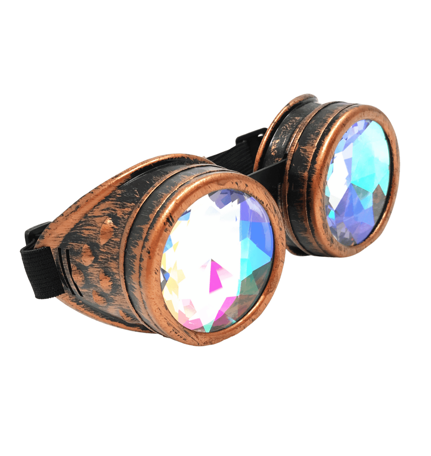 Rave Kaleidoscope Goggles Vintage Steampunk Glasses - 1.body frame