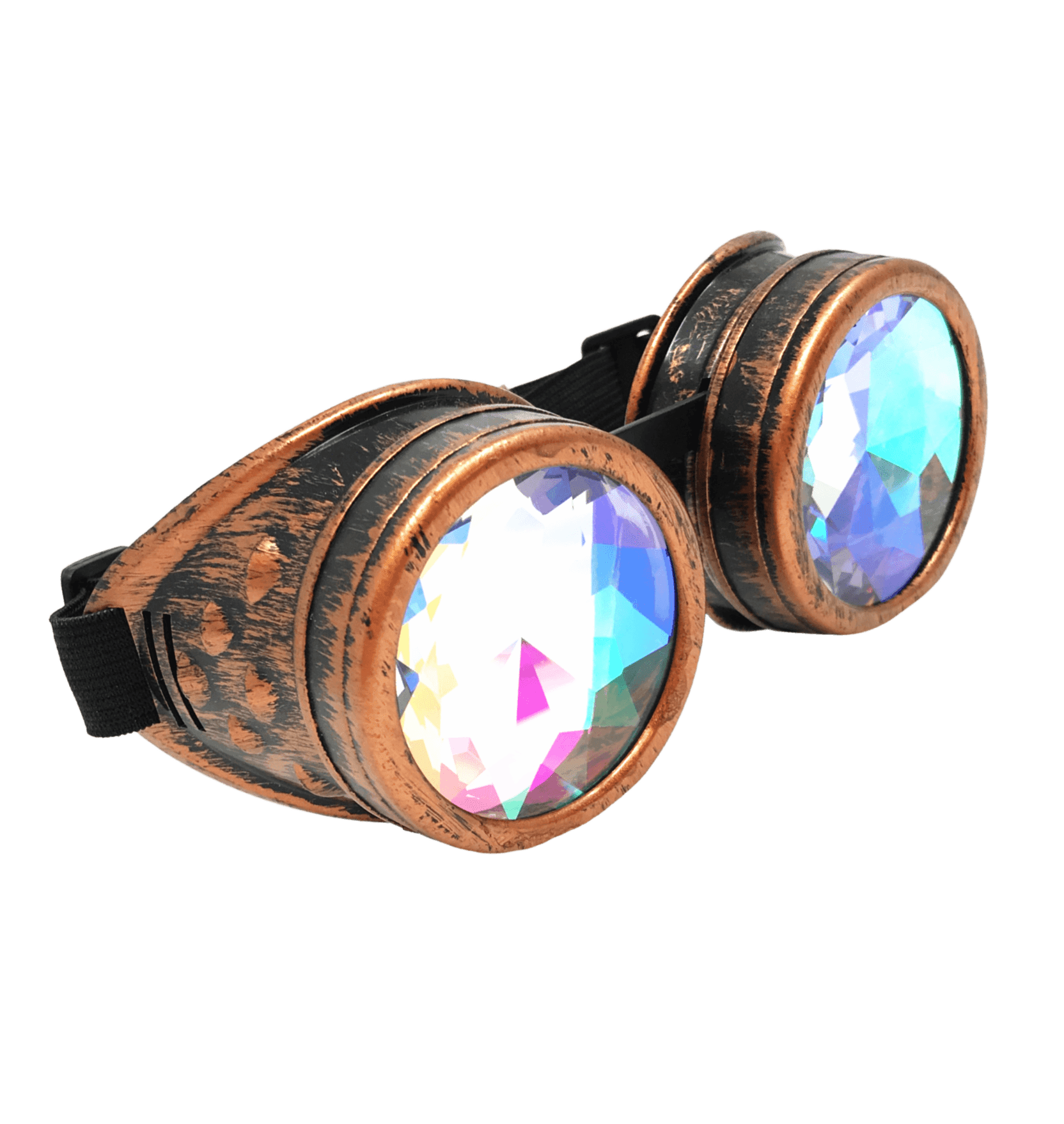 Rave Kaleidoscope Goggles Vintage Steampunk Glasses - 1.body frame