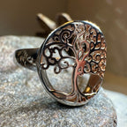 Rose Tree of Life Ring