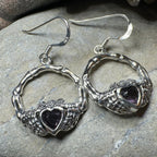 Claddagh Stud Earrings