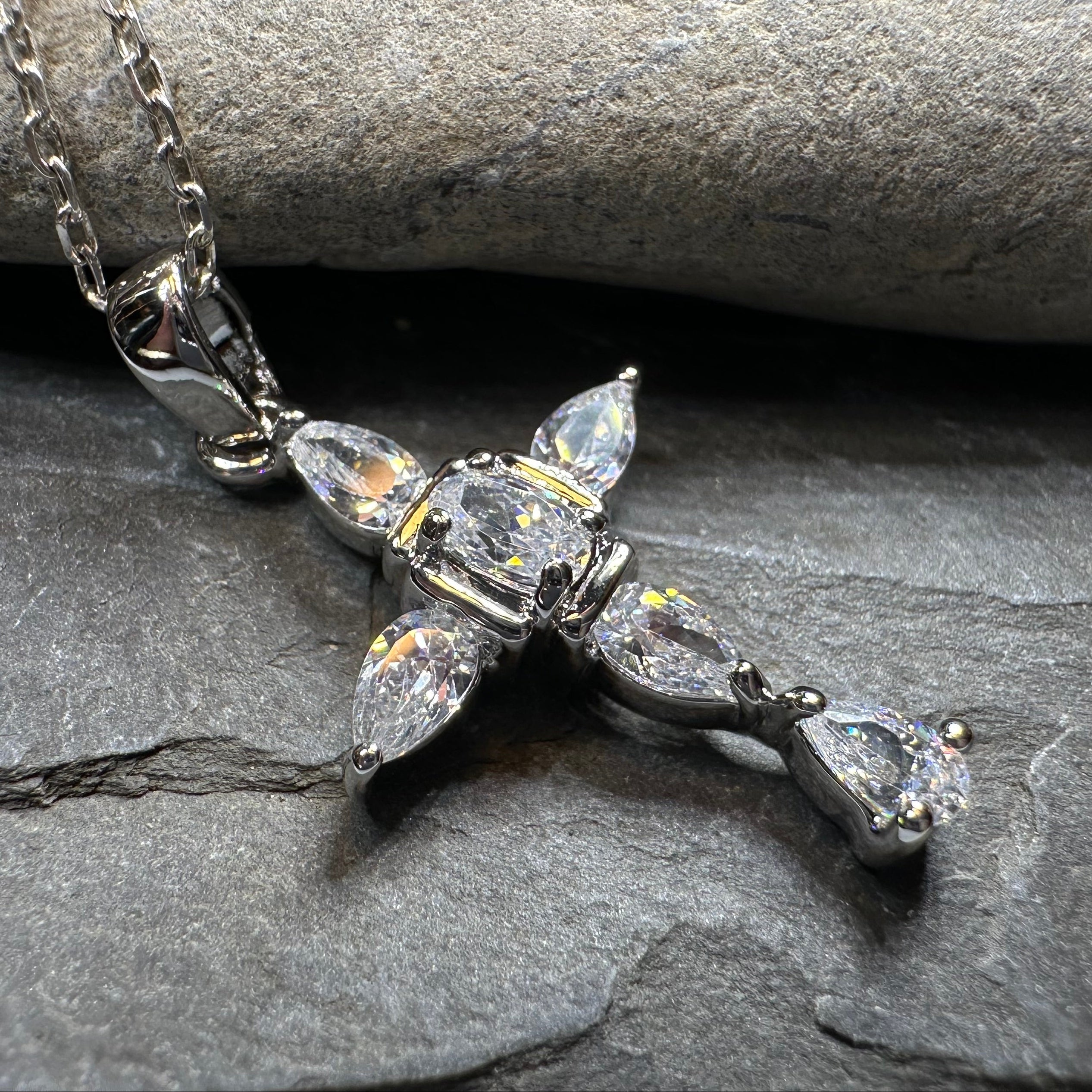 Clarice Celtic Cross Necklace
