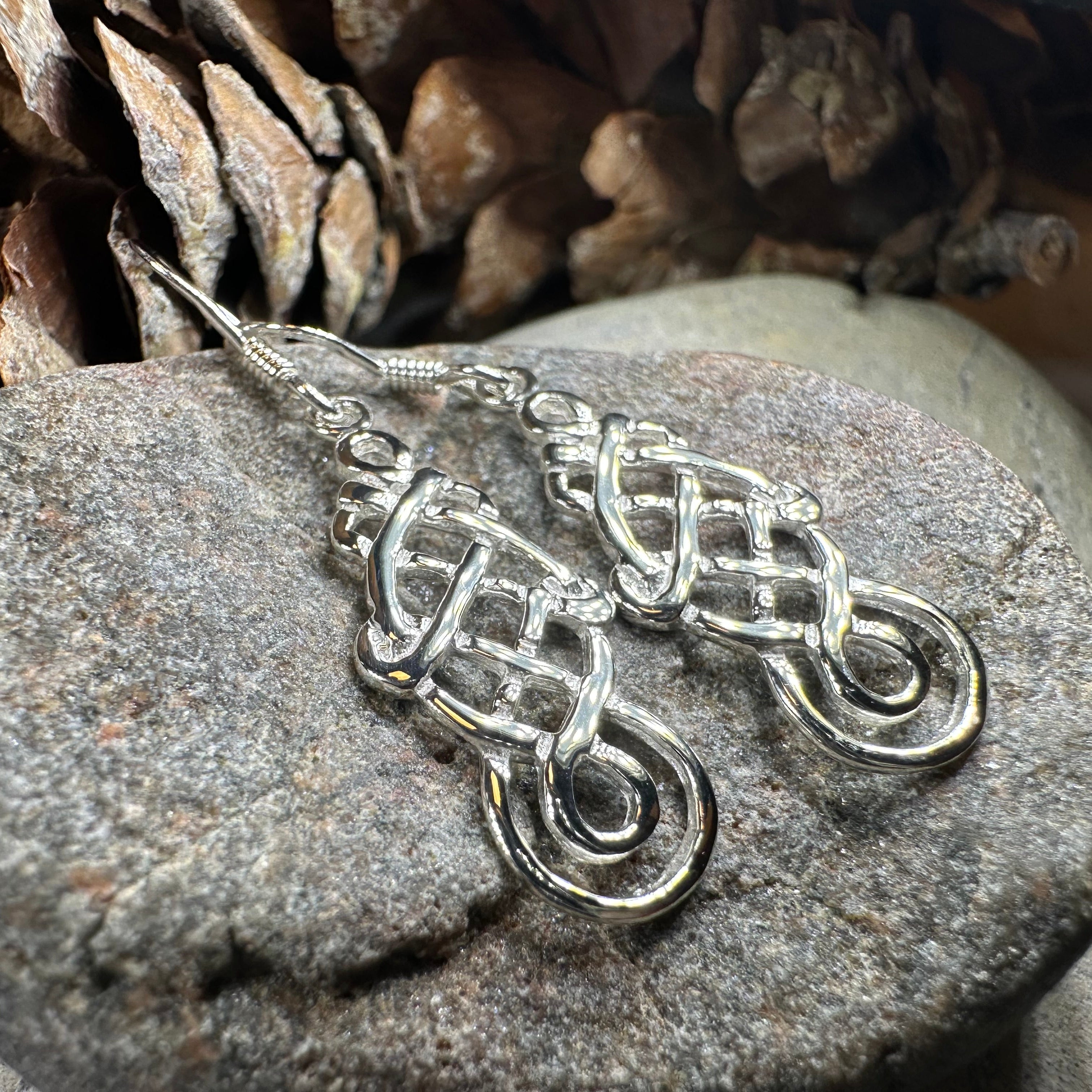 Iorna Celtic Dragon Earrings