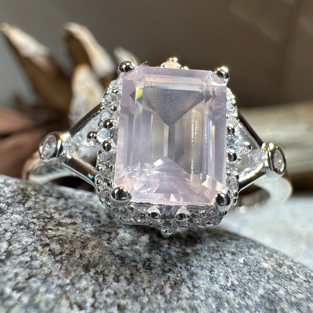 Tianna Rose Quartz Ring