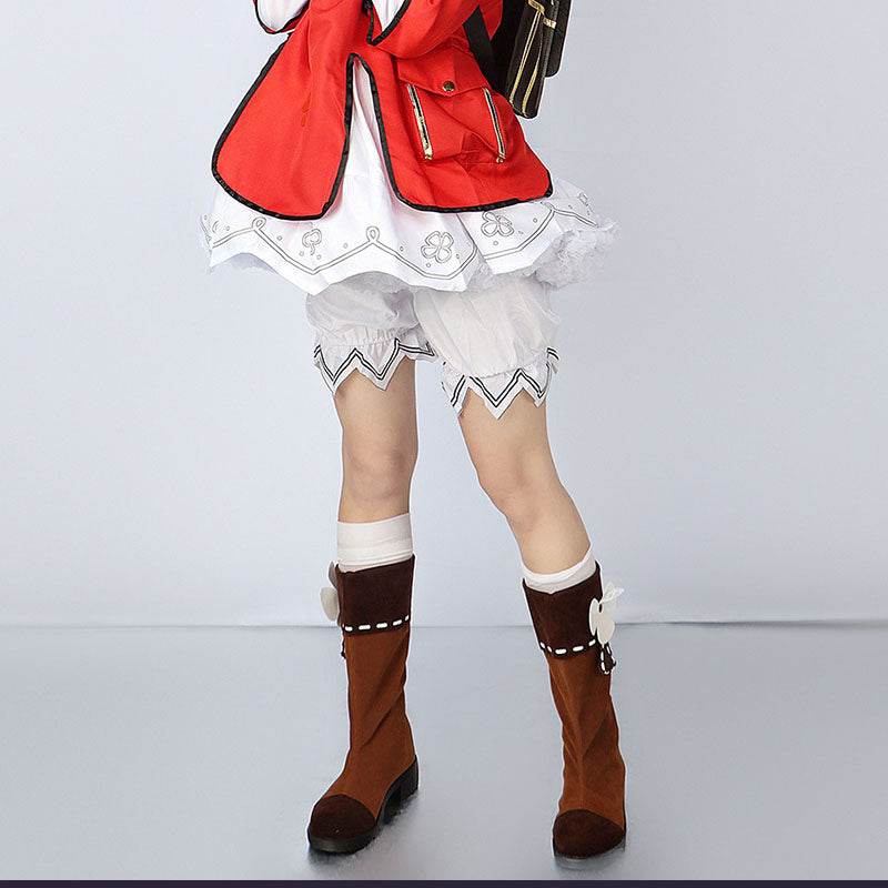 Genshin Impact cosplay Luoli animation game Westwind Knight Tuanhua Keli cos clothes matching shoes - Keli shoes / 35