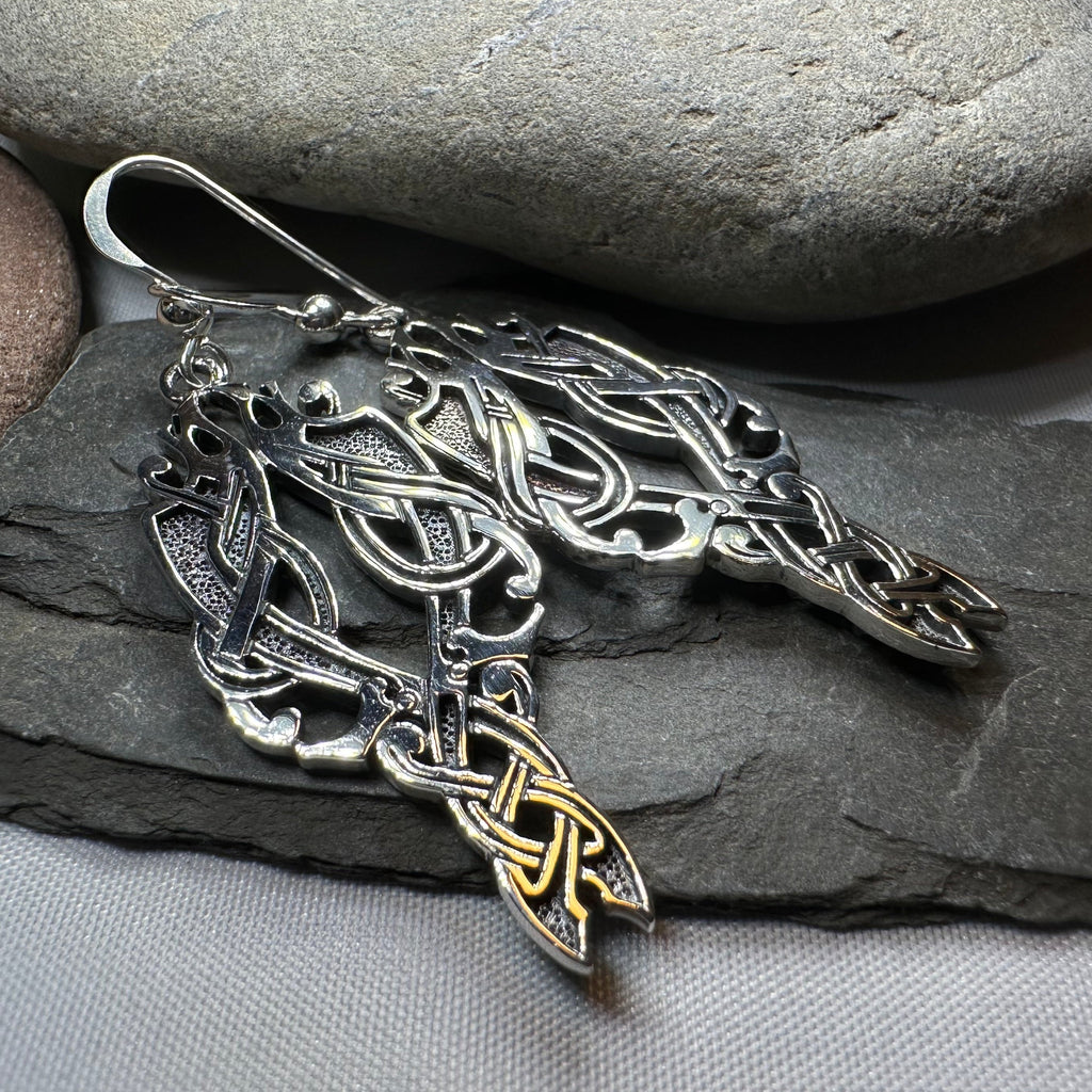 Unne Celtic Viking Earrings