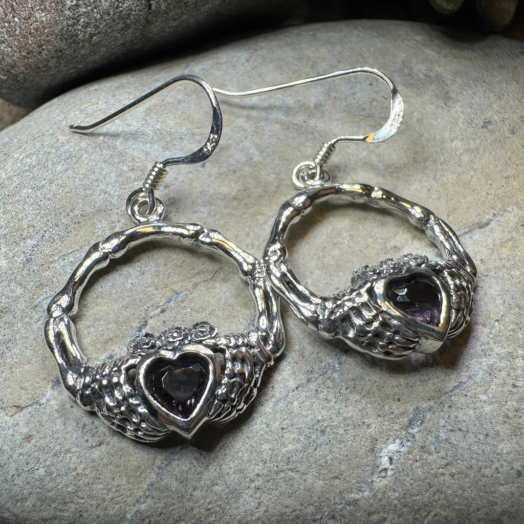 Claddagh Stud Earrings