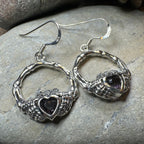 Claddagh Stud Earrings