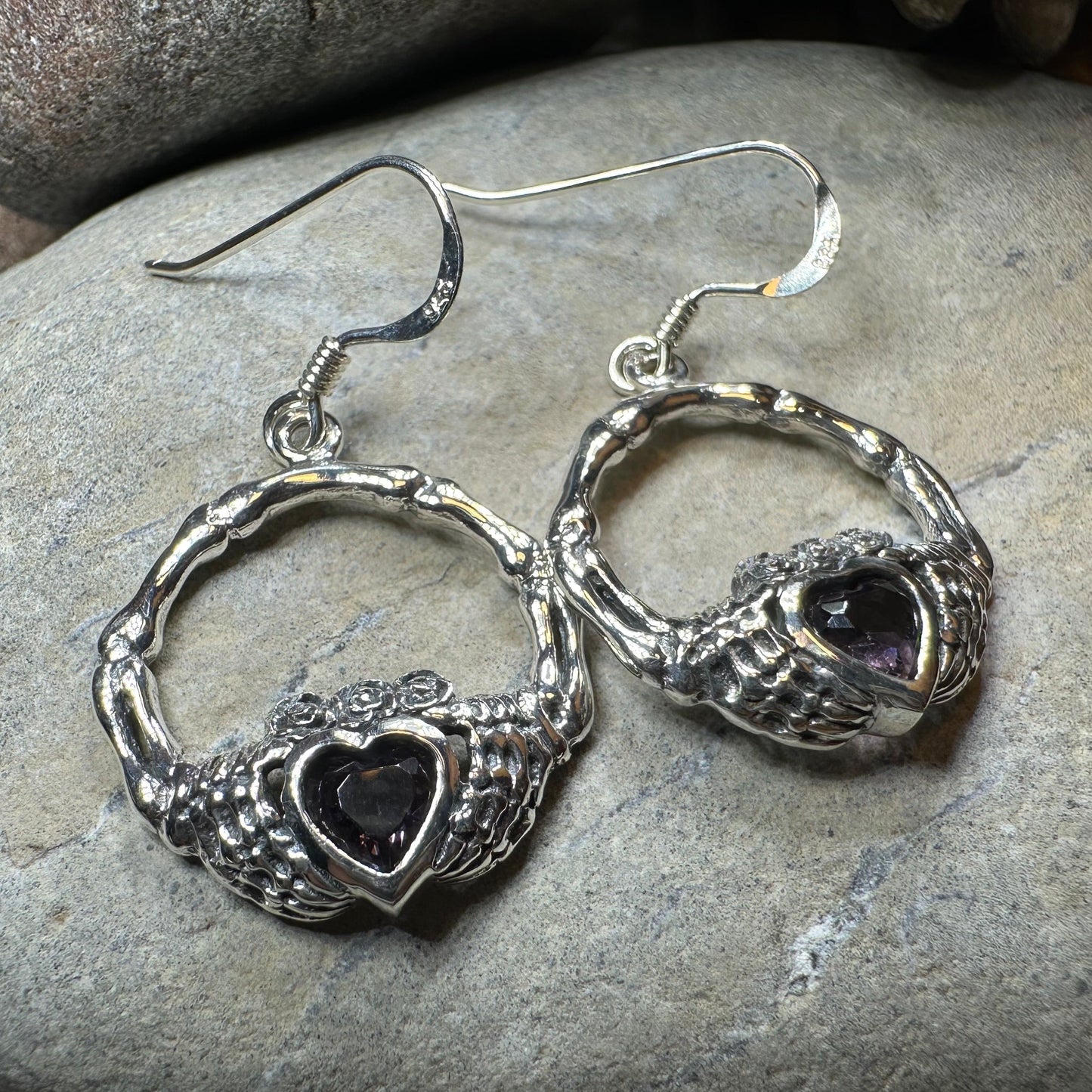Claddagh Stud Earrings