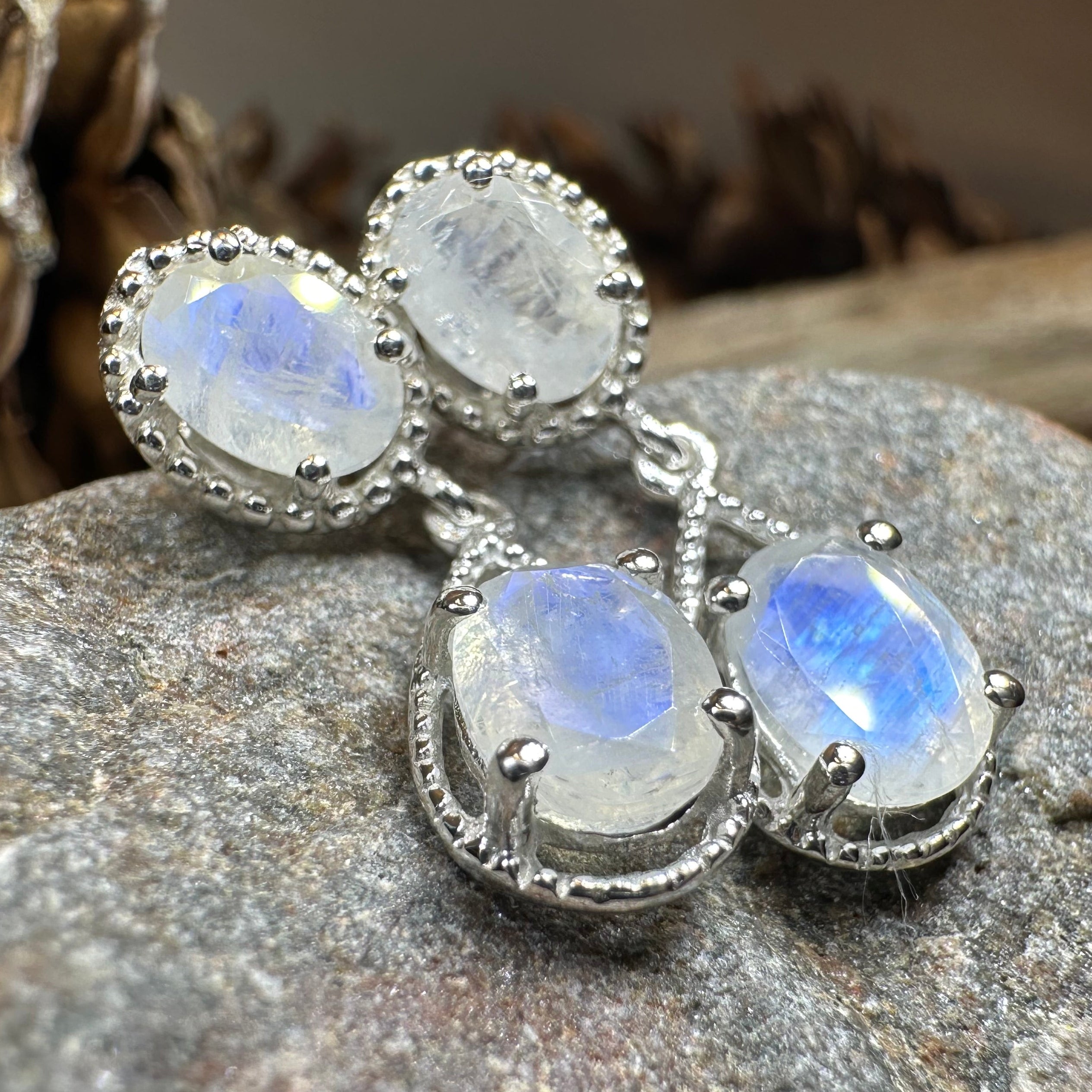 Harlow Moonstone Earrings