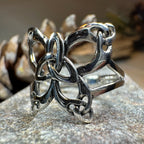 Trinity Knot Butterfly Ring