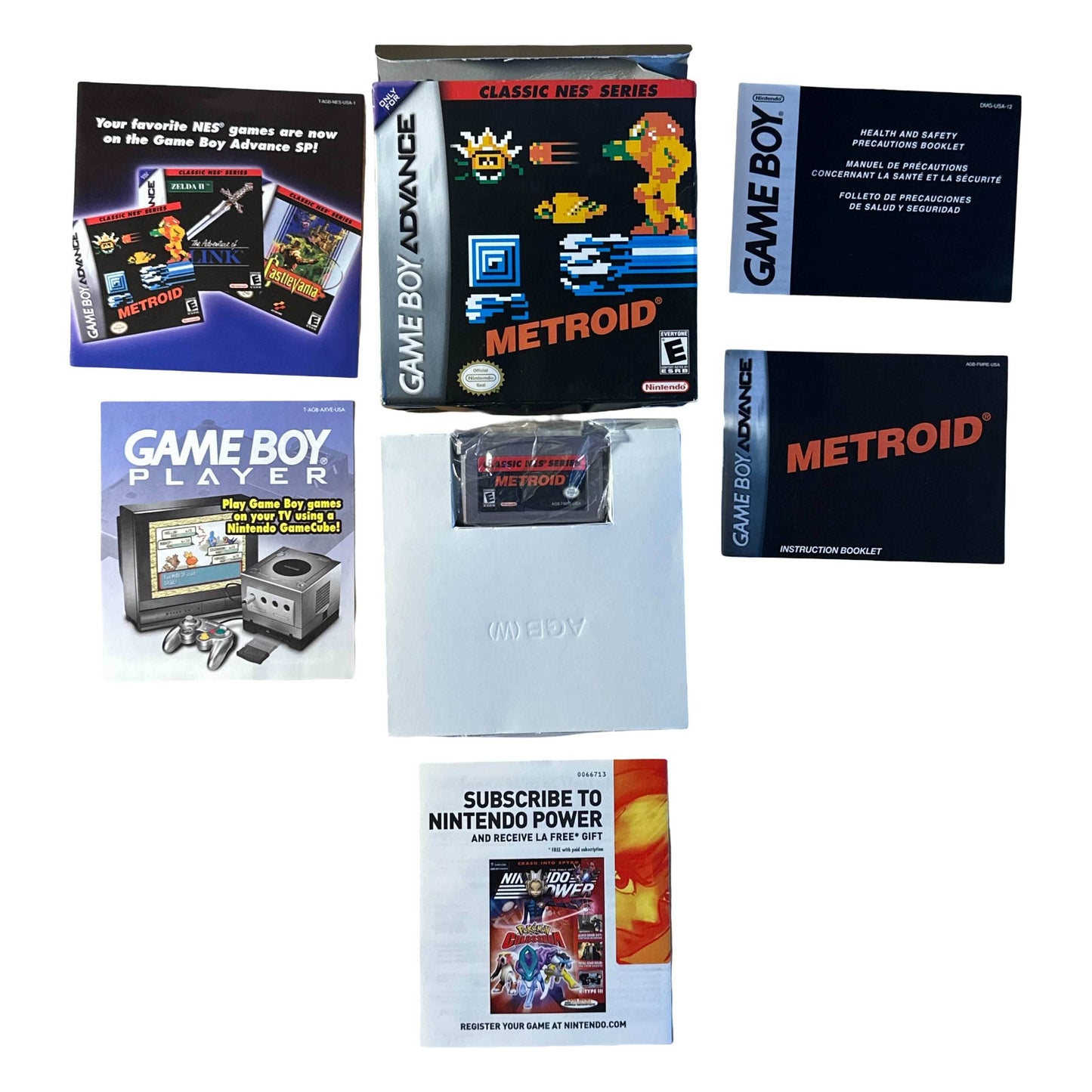 Metroid [Classic NES Series] - GameBoy Advance - Complete in Box