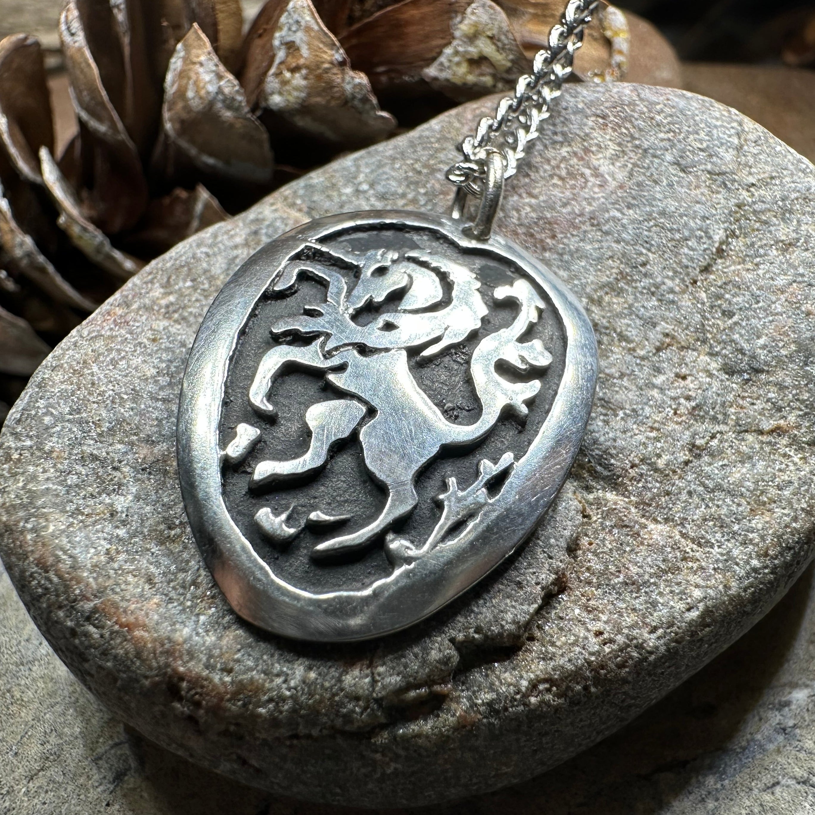 Unicorn of Scotland Pewter Necklace