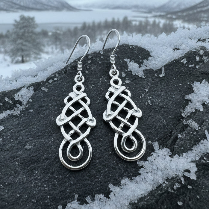 Iorna Celtic Dragon Earrings