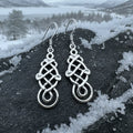 Iorna Celtic Dragon Earrings