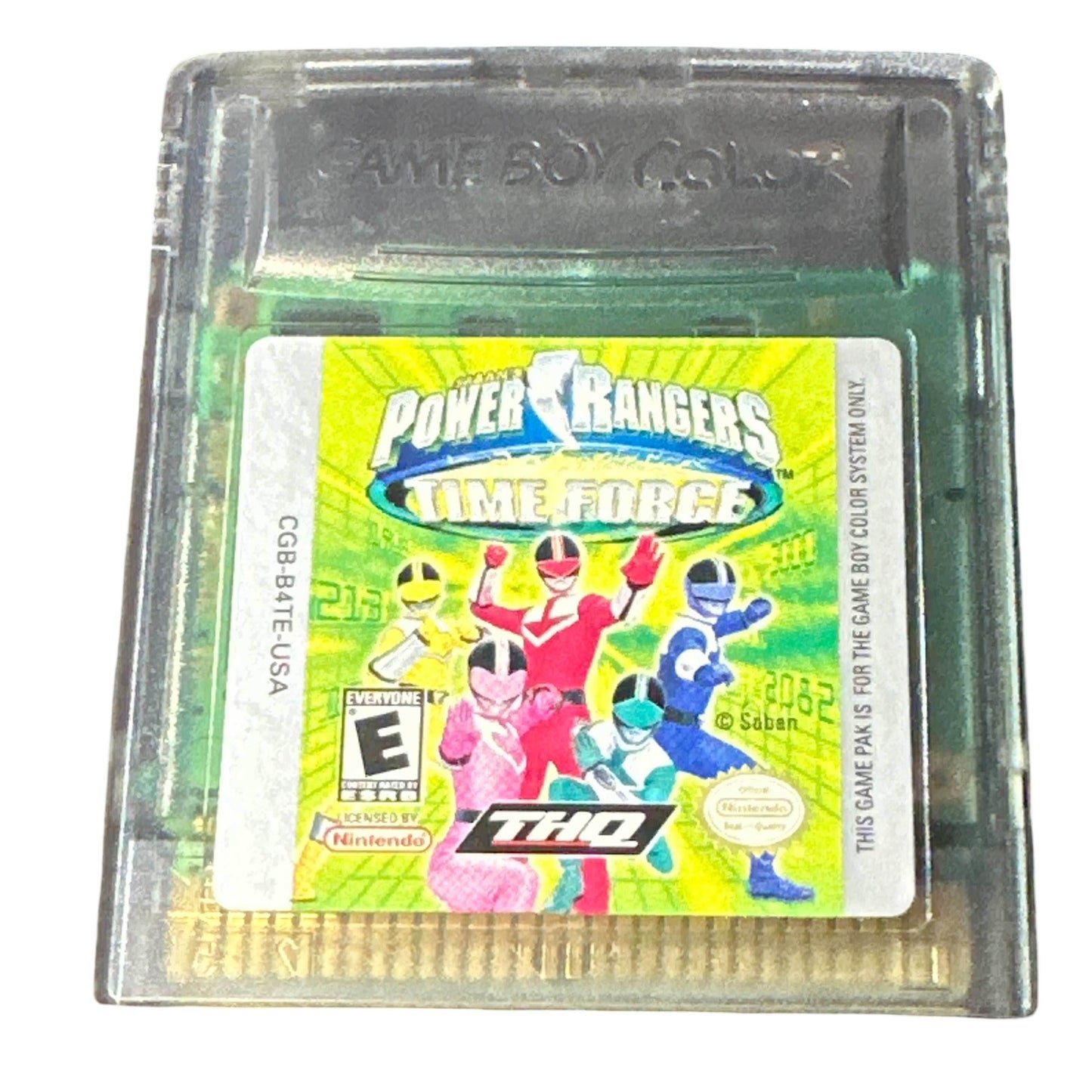 Power Rangers Time Force - Nintendo GameBoy Color - 