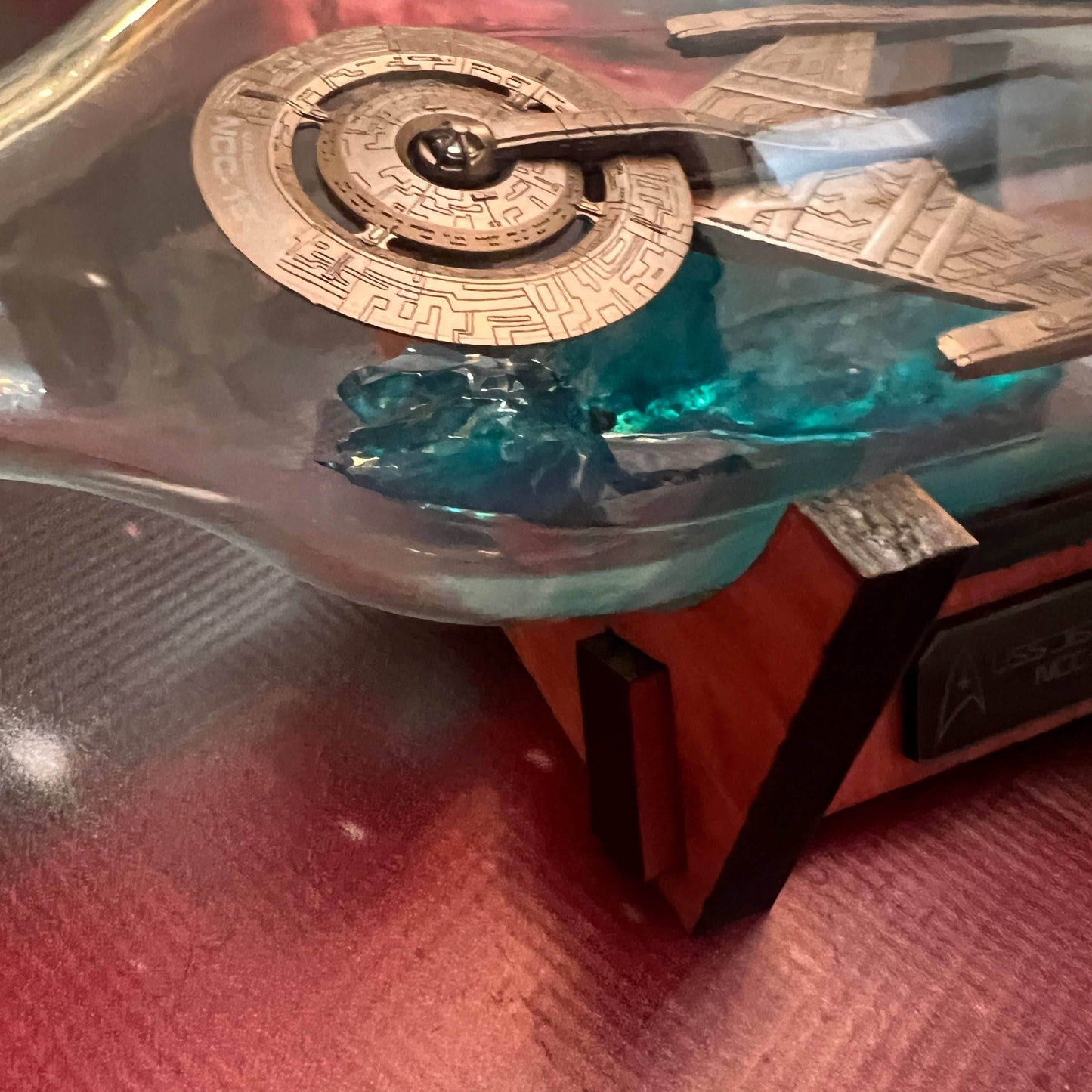 Star Trek USS Discovery NCC-1031 Starship in a Bottle - 