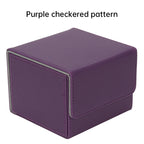 Magnetic Trading Card Storage Box - 100 Card Capacity (Sleeved), Waterproof & Stain Proof Collectoe