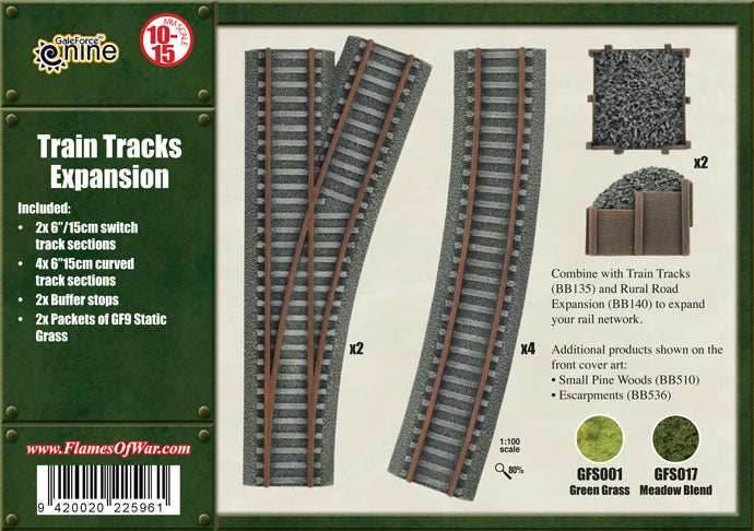 Flames of War: Train Tracks Expansion - 