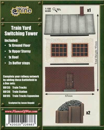 Flames of War: Train Yard Switching Tower - 