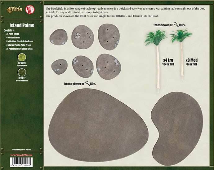 Flames of War: Island Palms - 