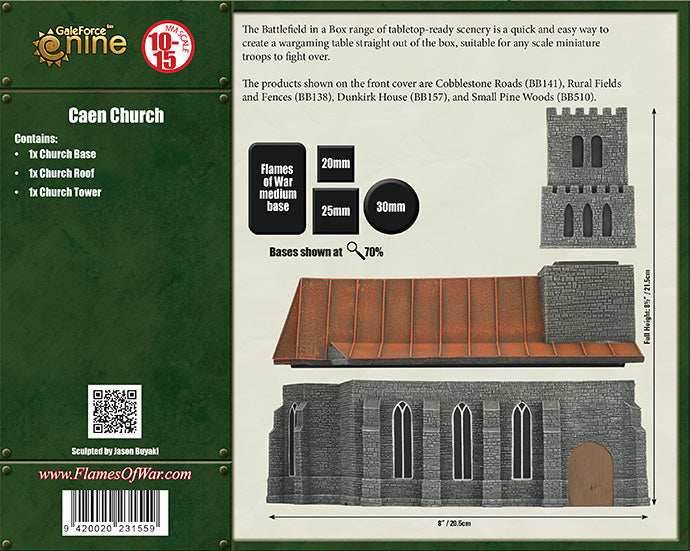 Flames of War: Caen Church - 