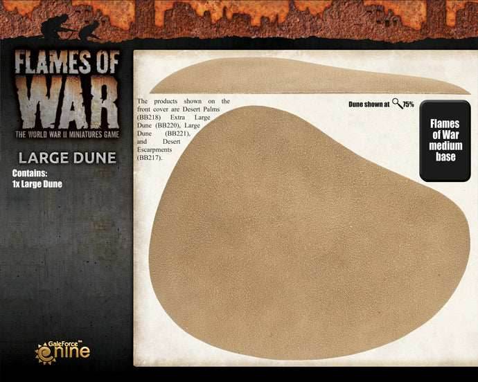 Flames of War: Large Dune - 