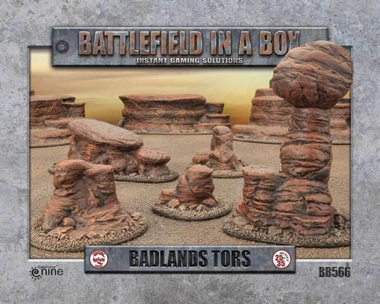 Battlefield in a Box: Badlands Tors - Mars - 