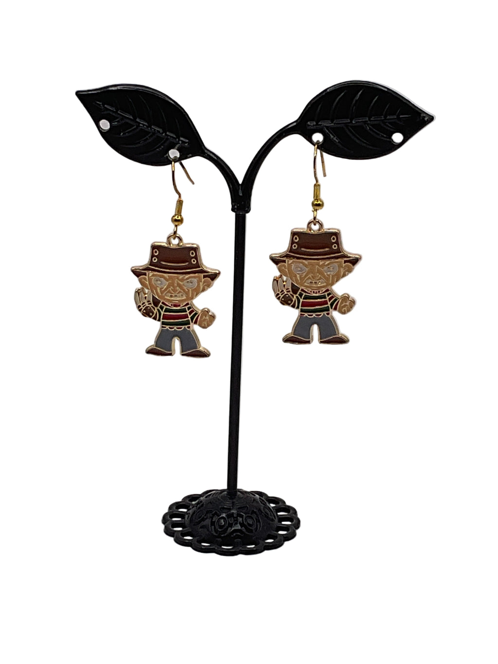 Horror Film Small Character Earrings