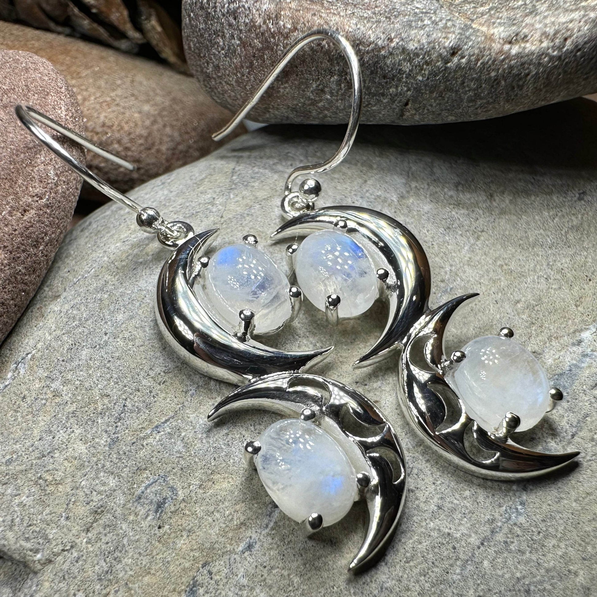 Mystic Dream Moonstone Earrings - 