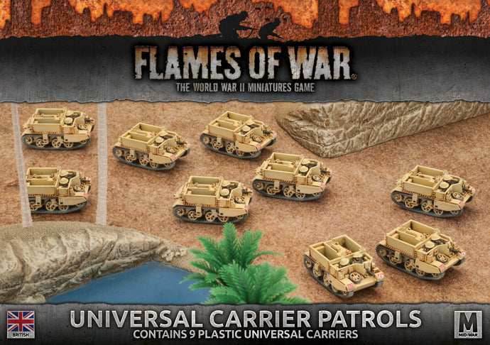Flames of War: British Universal Carrier Patrols (Mid War) - 