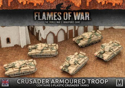 Flames of War: British Crusader Armoured Troop (Mid War) - 