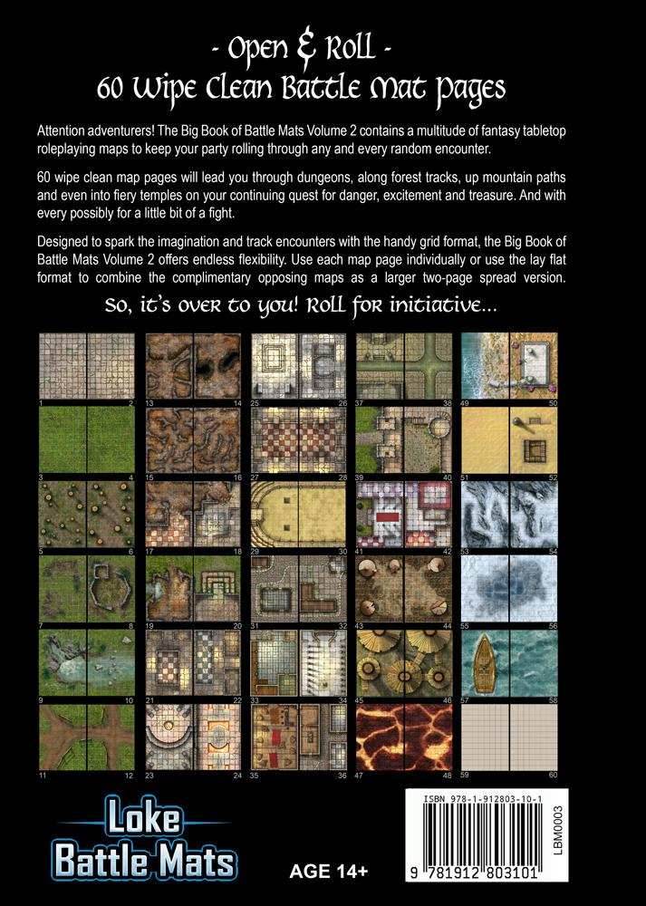 Big Book of Battle Mats Volume II - 