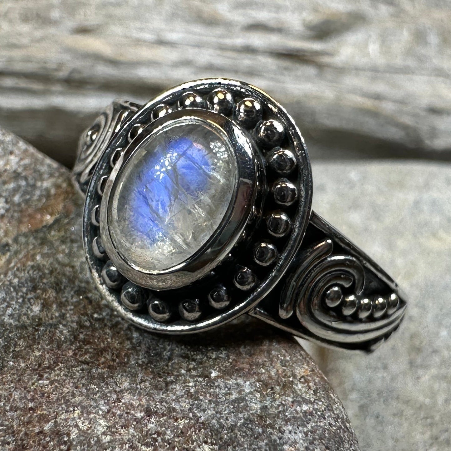 Galilah Celtic Moonstone Ring