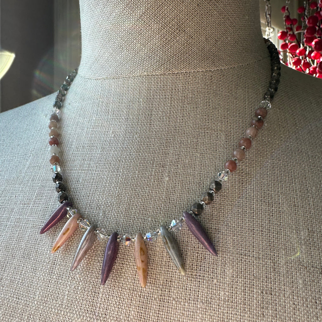 Highland Sunrise Crystal Necklace