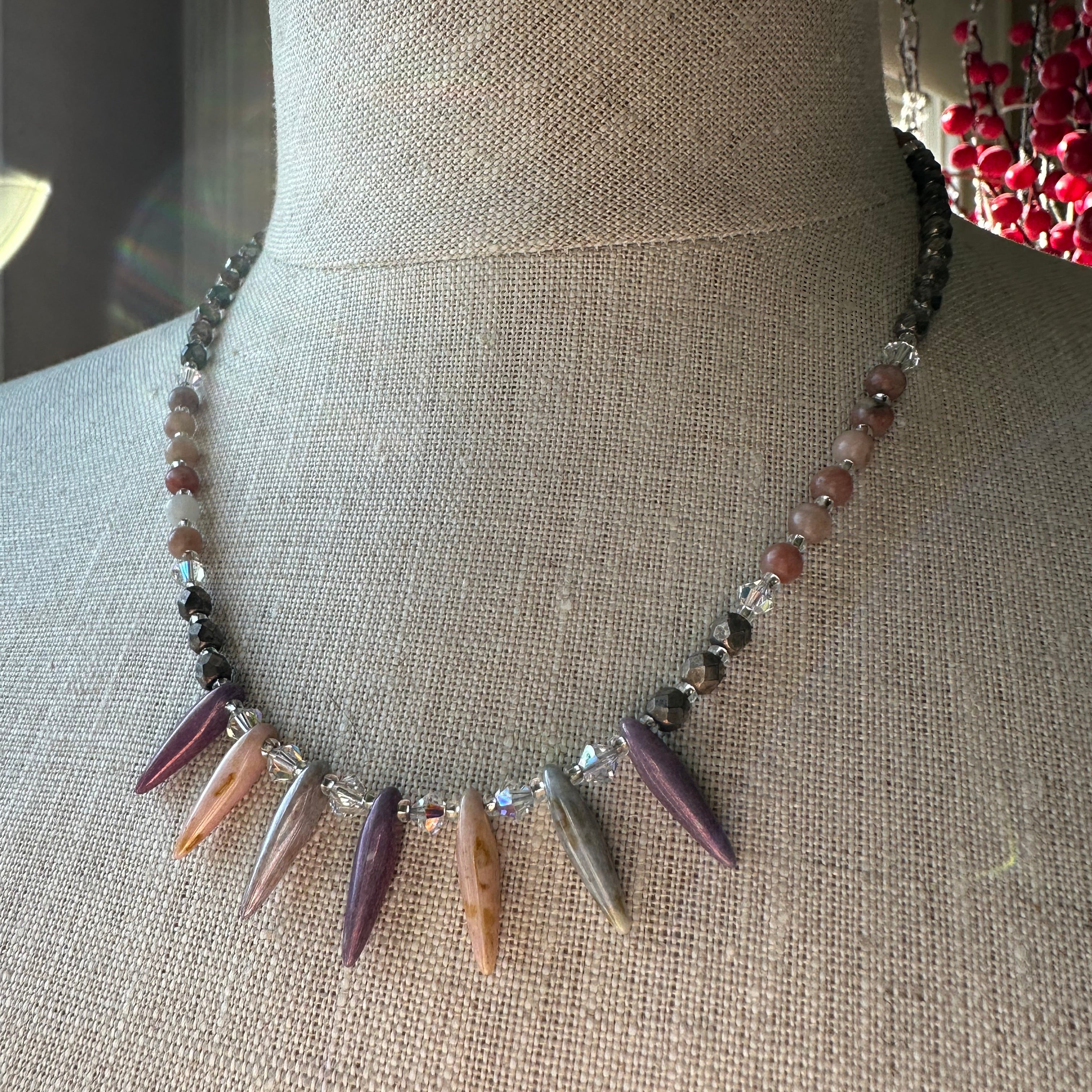Highland Sunrise Crystal Necklace