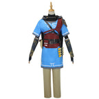 Game Zelda Cosplay Breath of the Wild Link Cosplay Costume Shirt Cloak Accessories Sets Adult Kids Outfit For Carnival Party
