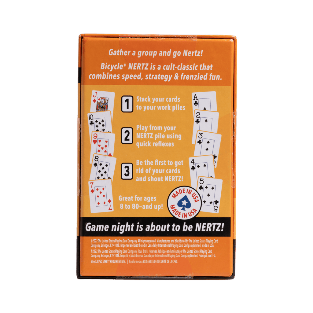 Bicycle Nertz Game Pack for up to 8 Players