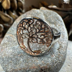 Rose Tree of Life Ring