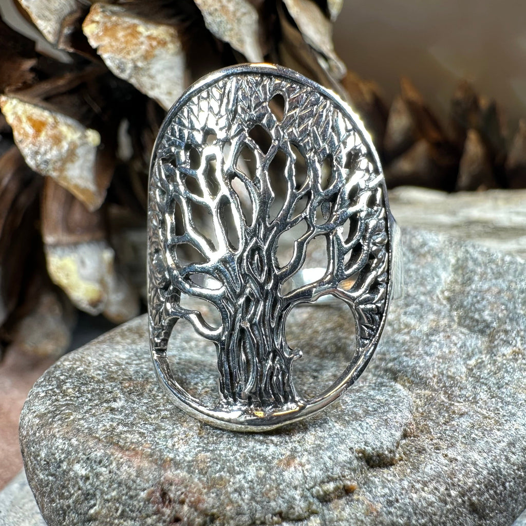 Realistic Tree of Life Ring