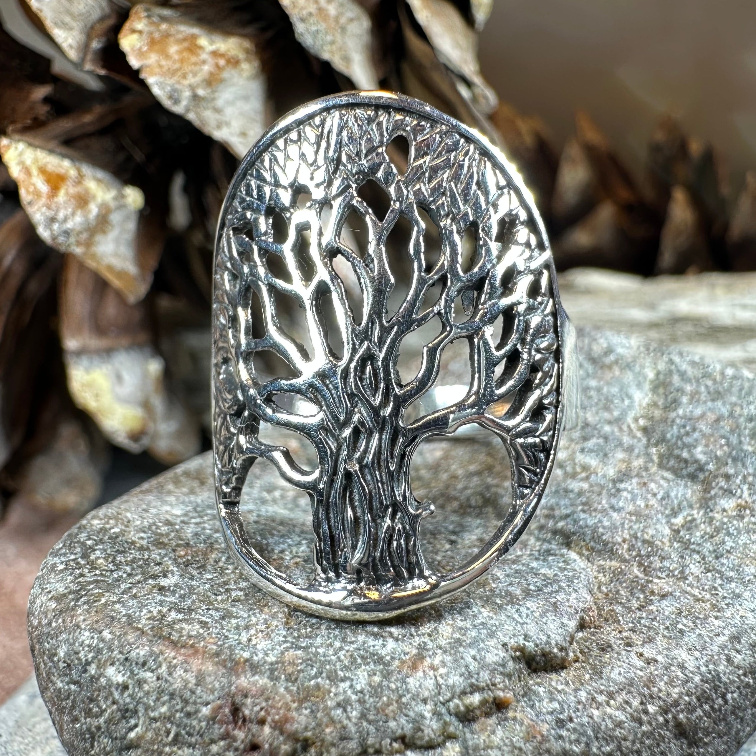 Realistic Tree of Life Ring