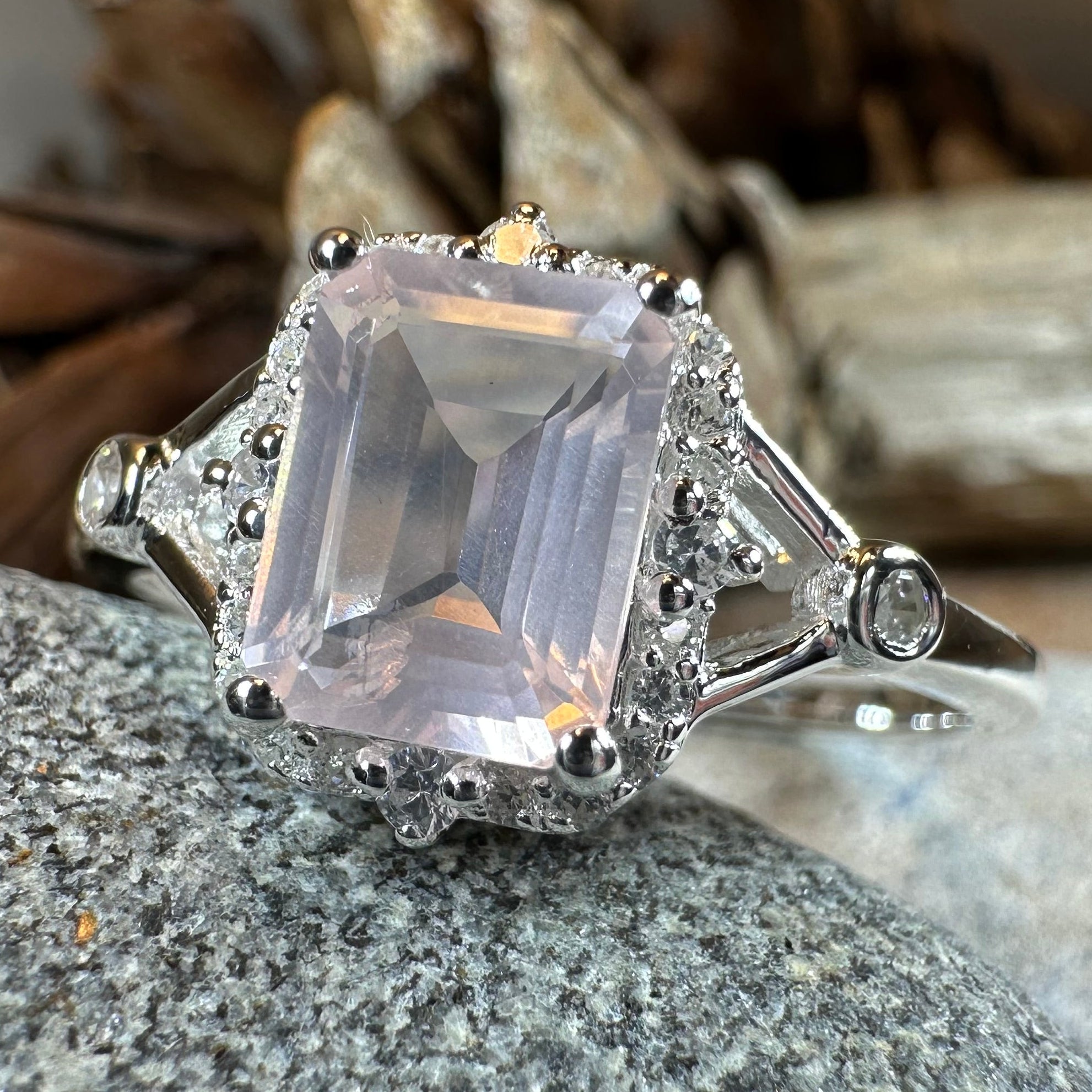 Tianna Rose Quartz Ring